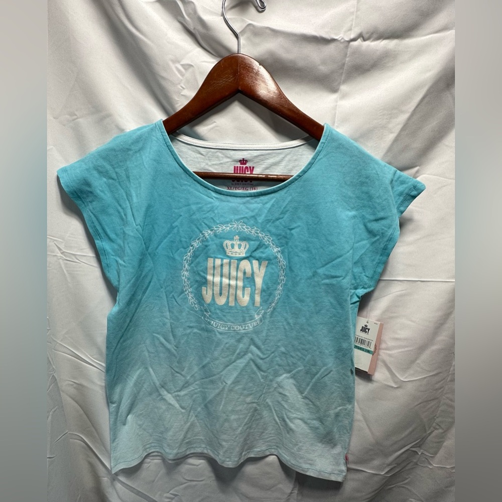 Juicy Couture Girls Summer Shirt size xlarge